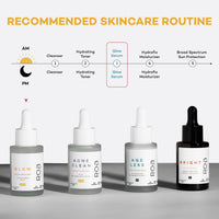 R.O.A Skincare GLOW face serum for Dark spots and open pores reduction with 2% Alpha Arbutin 2% Niacinamide and 3% Hyaluronic acid | Advanced Dark spot correcting glow serum for Men and women (30ml)