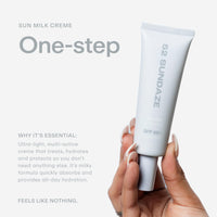 52 Sundaze Sun Milk SPF50 Multi Active Cream for Face | SPF 50+ PA++++ Sunscreen | Invisible Sun Screen | Broad Spectrum | For Oily & Dry Skin | No White Cast | Men & Women | 50 g