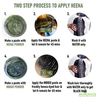 Shudh Online Organic Henna Powder for Hair Growth (200 Grams), Herbal Mehandi, Hena Powder for Hair, Mehendi, Natural black dye - Mehndi Hina - Rajasthani Mehandi for Women