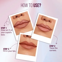 Hilary Rhoda Creamy Touch Lipstick | Infused with Olive Oil, Shea Butter & Vitamin E | Highly Pigmented & Creamy Texture | Long Lasting & Keeps Lips Moisturising - 4g (Red Wine - Shade 12)