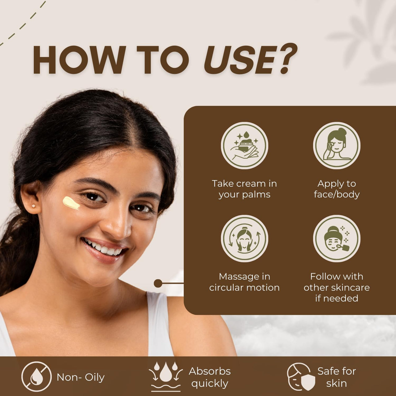 ADHYAY | Shata Dhauta Ghrita Skin Renewal Cream | Nourishing Hydrating & Age-Defying Ayurvedic Formula | Wrinkle Repair & Skincare | Infused with 100 times washed Cow Ghee & Marigold Extracts | 40gm