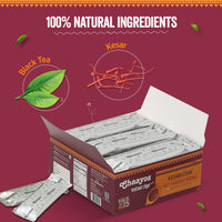 Chaayos Instant Tea Premix-Kesar-Regular Sugar (15 Sachets)|100% Natural Saffron|Kesar Chai|Masala Chai|Assam Tea|Desi Chai|Flavoured Tea|Premix Tea|Tea Mix Instant Sachets,390 Pounds - Assam, Powder