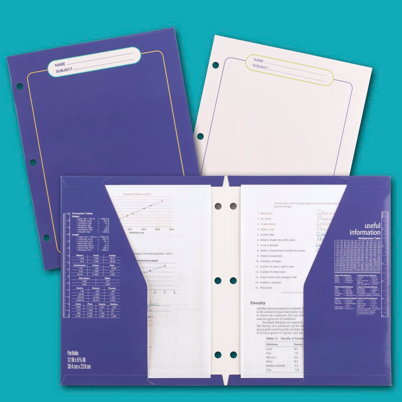 Trapper Keeper Binder, Retro Design, 1 Inch Binder Includes 2 Folders and Extra Pocket, Metal Rings and Spring Clip, Secure Storage, Paint Splatter, Mead School Supplies (260038FO-ECM)