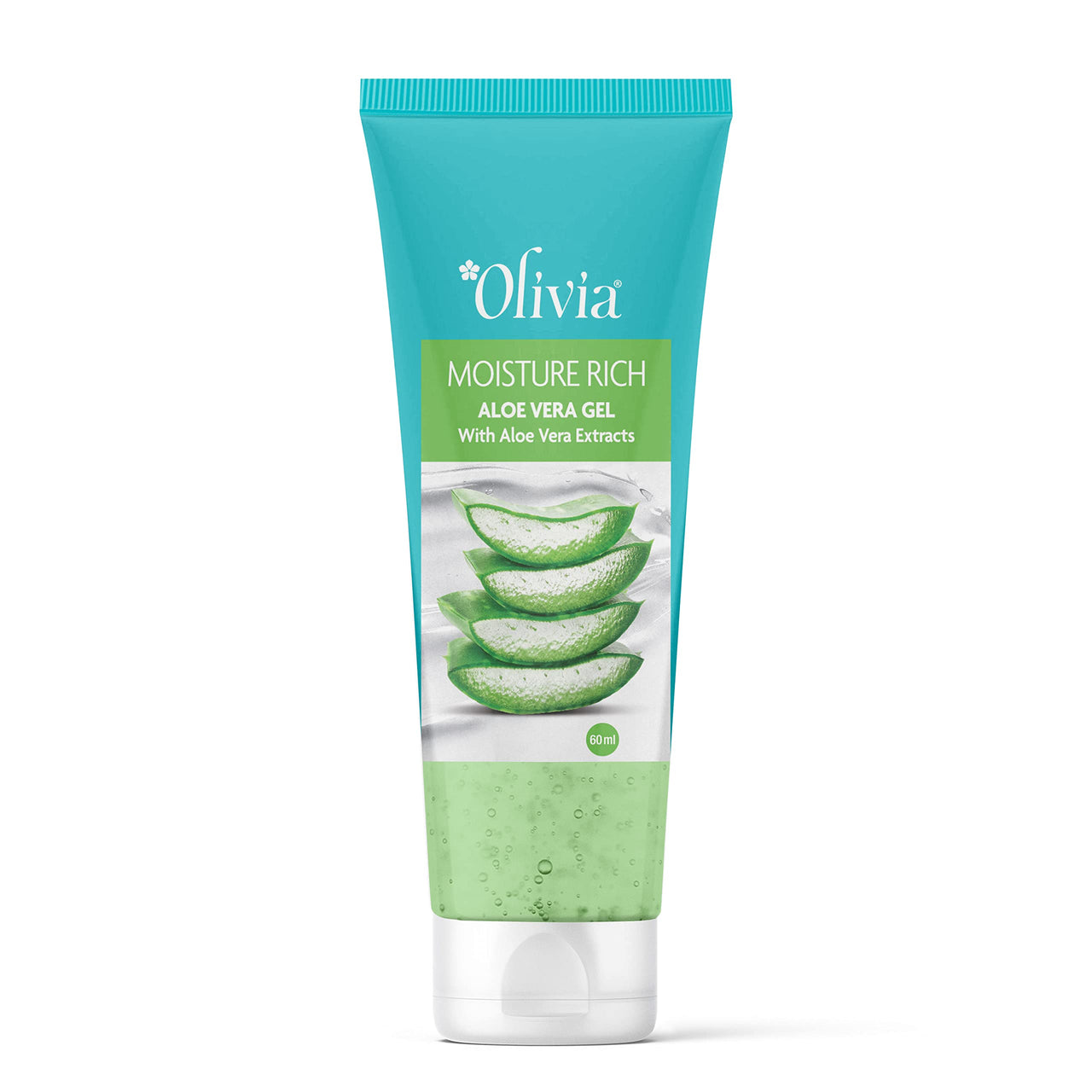Olivia Moisture Rich Aloe Vera Gel with Aloe Vera Extracts | 60ml