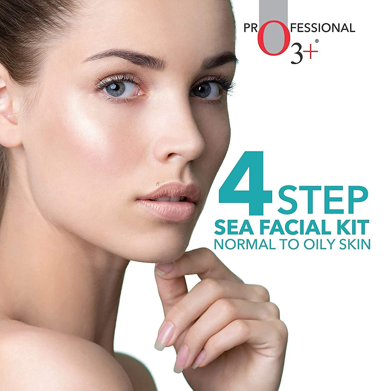 O3+ Sea White Brightening Facial Kit 45g with Peel Off Mask for Women| Suitable For Normal To Oily Skin Types