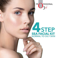 O3+ Sea White Brightening Facial Kit 45g with Peel Off Mask for Women| Suitable For Normal To Oily Skin Types