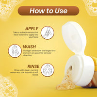 Ozone Sandal Face Wash | Enriched with Sandalwood | For All Skin Type Skin Lightening, Anti-Pollution, Cleansing, Soft, Smooth & Uneven Skin Tone | For Men & Women | 60ml (Pack of 2)