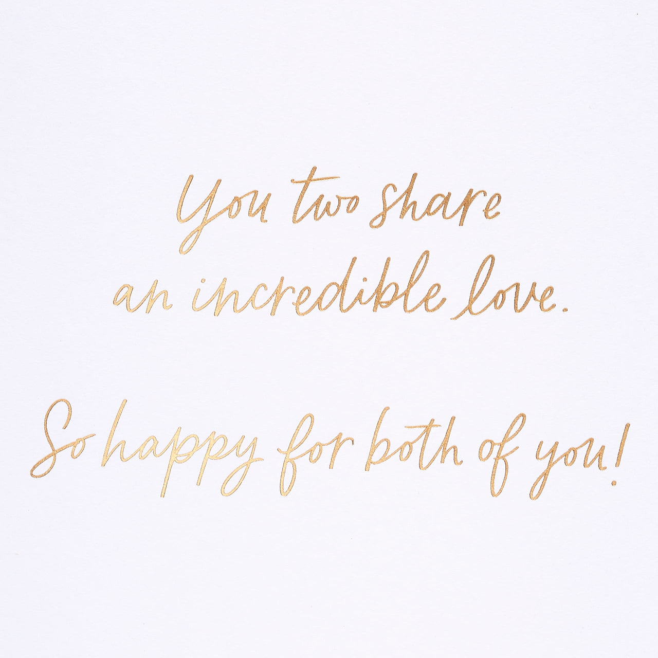 American Greetings Wedding Card (An Incredible Love) An Incredible Love