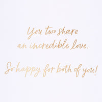 American Greetings Wedding Card (An Incredible Love) An Incredible Love