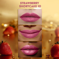 FACES CANADA Comfy Matte Velvet Touch Lipstick - Strawberry Shortcake 10, 4.2g | Velvety Matte Finish | 8HR Longstay | Intense Colour | Hydrating Lips | Smooth Application