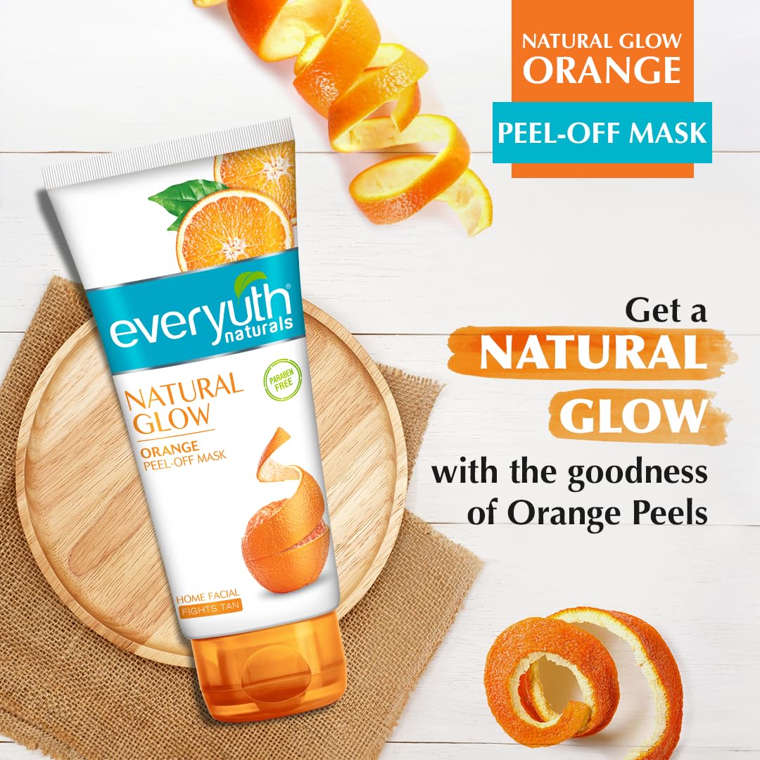 Everyuth Naturals Orange Peel Off Mask for Natural Glow 90g