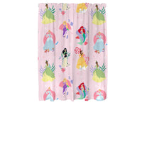 Disney Princess Kids Room Window Curtains Drapes Set, 82 in x 63 in, 
