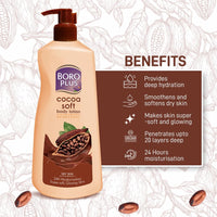 BOROPLUS Boro Plus Cocoa Soft Body Lotion For Skin Combination , 400 Ml, 1 Count