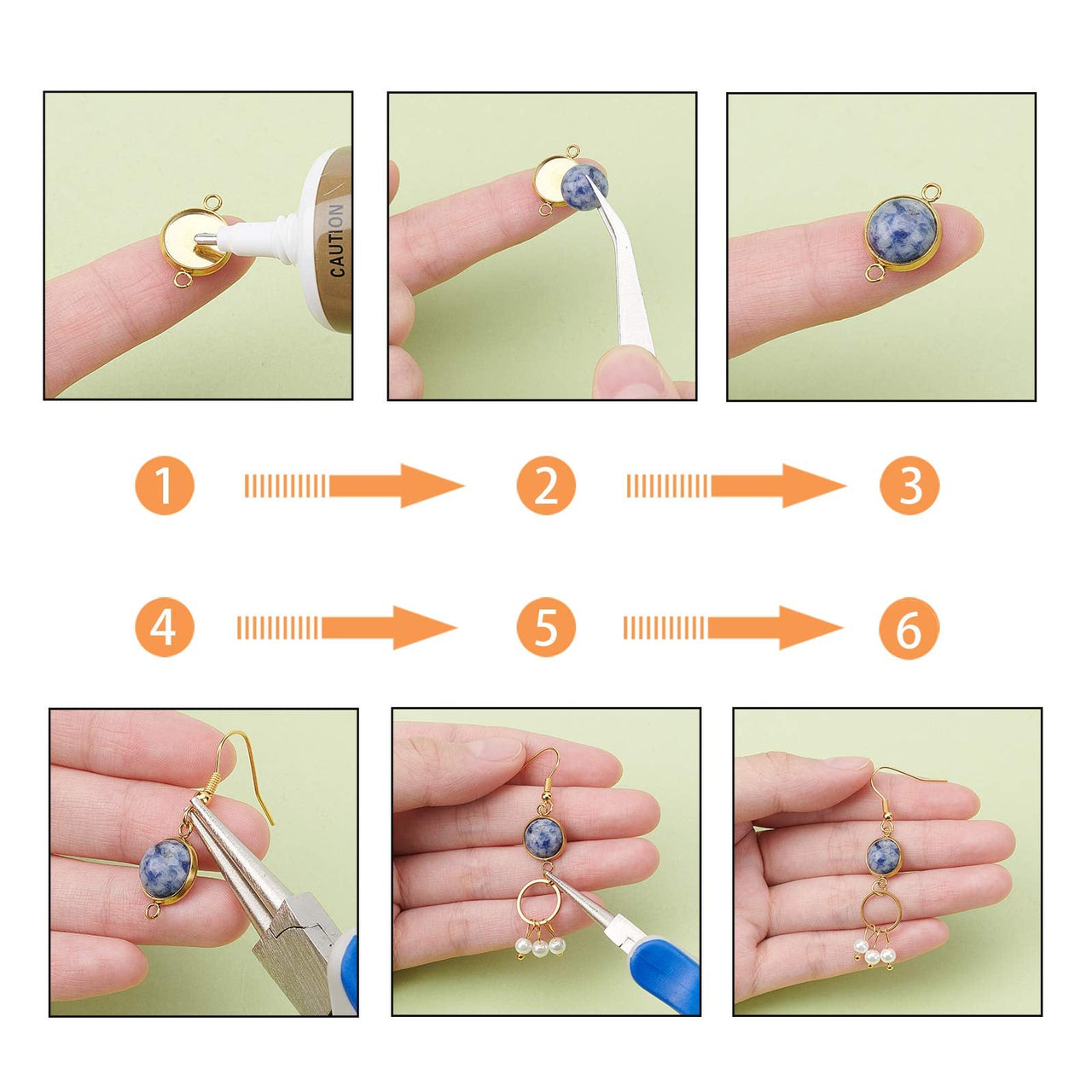 SUPERFINDINGS 40pcs 10mm Half Round Natural Cabochon 20 Color Flat Back Gemstone Cabochon Healing Quartz Chakra Crystal Stone for Bracelet Necklace Jewelry Making 40pcs 20 Colors