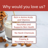 Raissa Milk & Almond Moisturizing Soap, 85g (Pack of 8) | Natural Milk & Almond Extracts | Hydrating Bathing Bar | Combo Pack for Soft & Nourished Skin