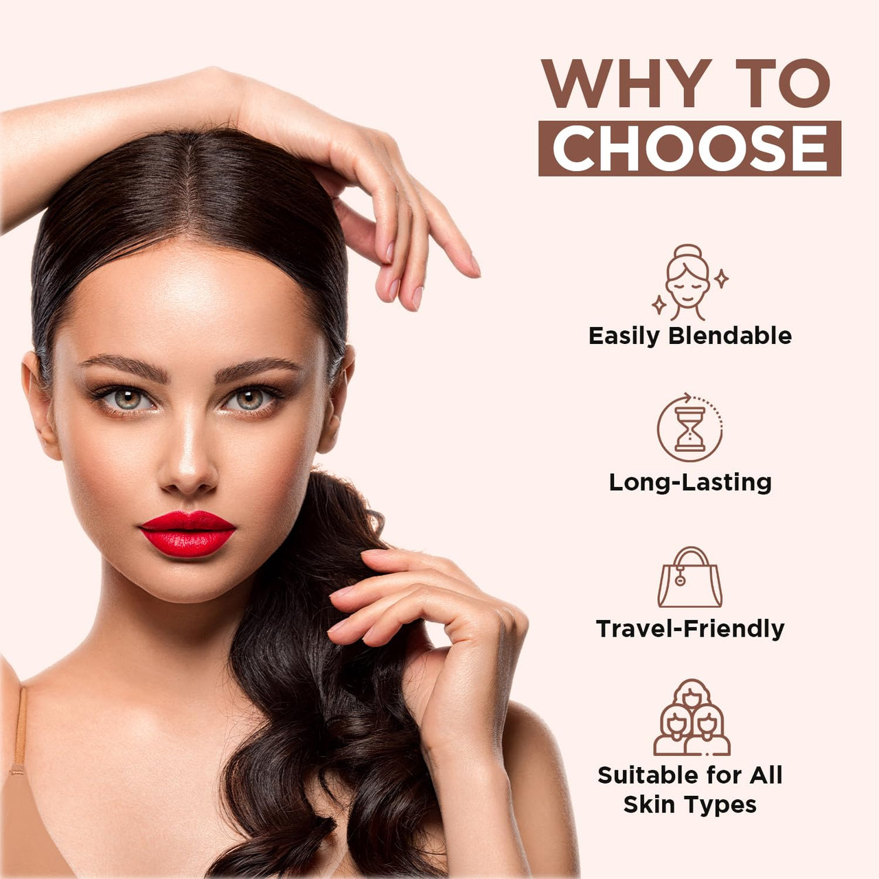 Orgatre Moodbliss Lip, Cheek & Eye Tint with Goodness of Kojic Acid & Retinol (Caramel Crush, 8GM)