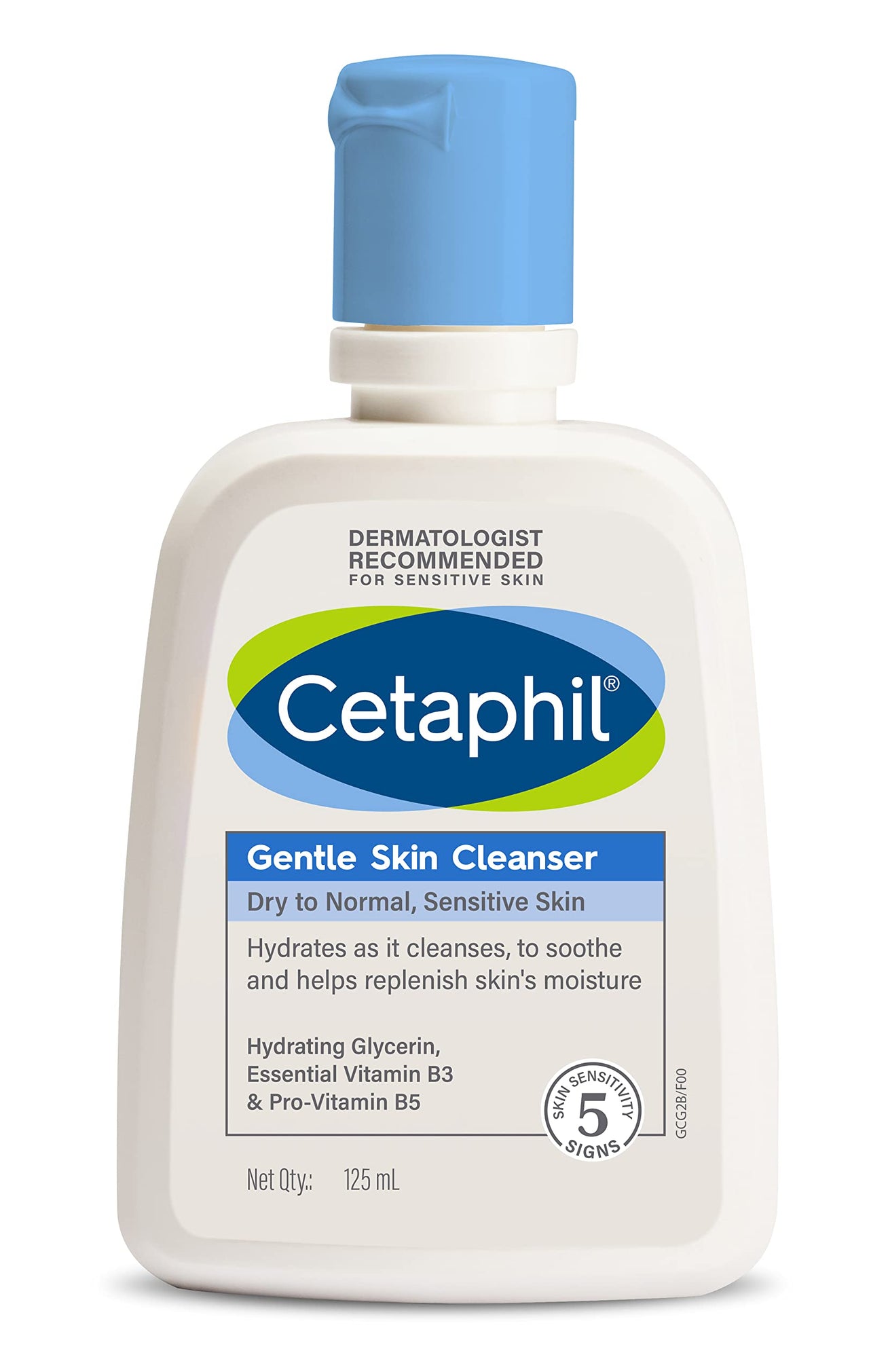 Cetaphil Oily Skin Cleanser, Daily Face Wash for Oily, Acne prone Skin, Gentle Foaming, 125ml & Face Wash by CETAPHIL, Gentle Skin Cleanser for Dry to Normal, Sensitive Skin - 125 ml