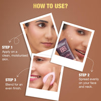 Hilary Rhoda BB Cream with SPF 15 | Infused with Wheat Germ Oil & Jojoba Seed Oil | Weightless Formula | Hides Blemishes, Dark Spots & Pigmentation - 40ml (Fair Ivory - Shade 2)