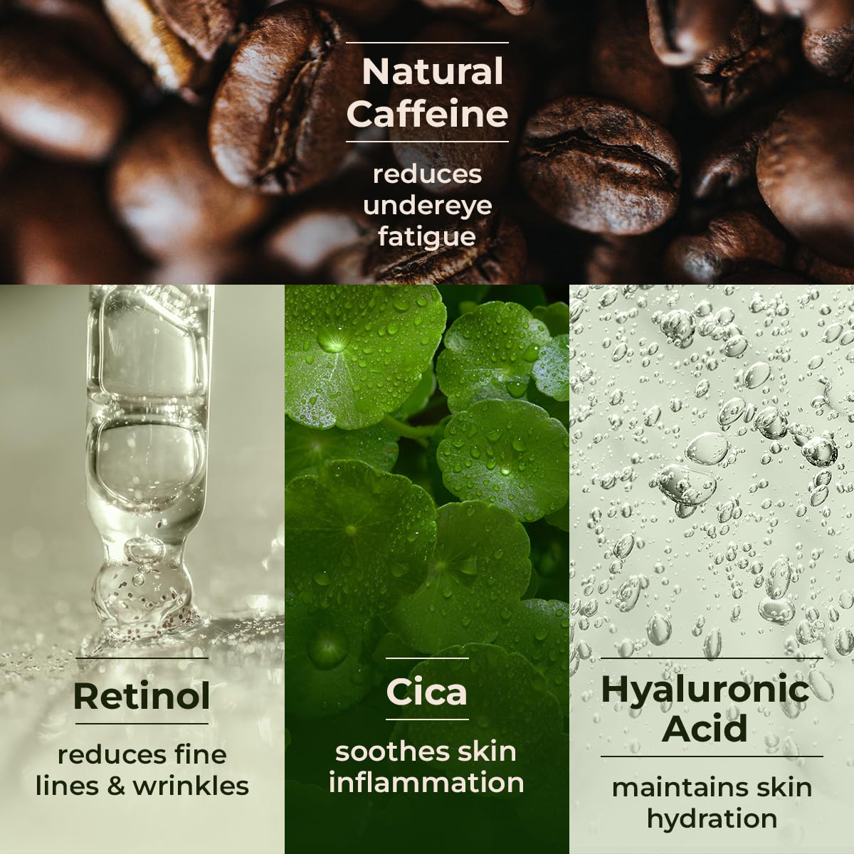 Xyst AM to PM Skincare Kit with Natural Caffeine & Liposomic Retinol | Reduces Dark Circles | Hydrates & Repairs | Derma Certified | All Skin Type | Pack of 4