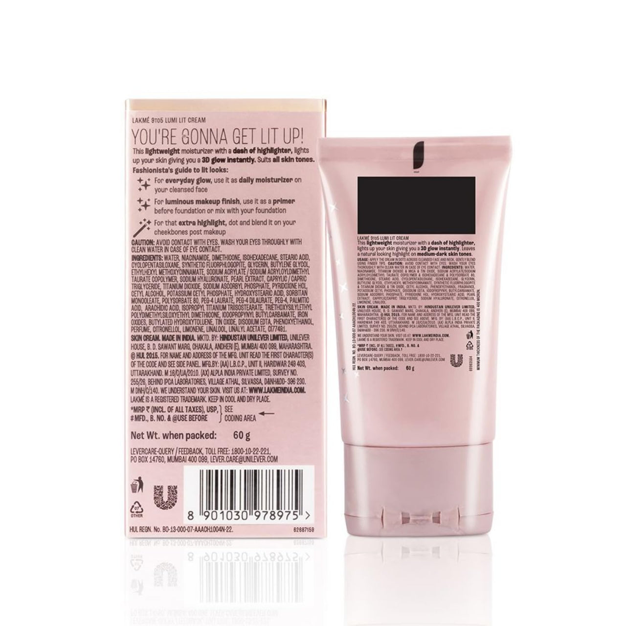 LAKMÉ Lumi Skin Cream Dew Rose 60G