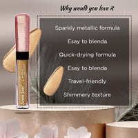 Seven Seas Liquid Eyeshadow | Long-lasting, Shimmer Finish | Waterproof (Women)