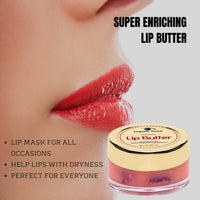 Organic Netra Premium Lip Butter | Moistures Lips | Lips Mask for All Occasions | Perfect for Everyone | Enriched with Organic and Natural Ingredients -8g