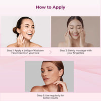 Kozicare Kojic Acid Cream | Turmeric Cream | Haldi Cream| Glutathione Cream | Detan Cream | Moisturizer for Dry Skin | Face Cream for Summer Daily Use | Face Cream for Women & Men - 15 Gm