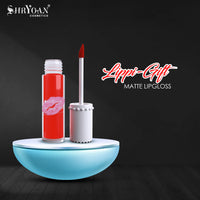 Shryoan Lippi Gift Matte Lip Gloss | Matte Finish & Waterproof and Smudge Proof & Hydrating, Light Weight, Long Lasting, High Shine & Soft Natural Liquid Lip Gloss (6ml X 6 Pcs) (B)