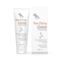 Fixderma Non Drying Cleanser, soap-free & pH Balanced cleanser, Pore-Refining, Dermatologist tested, Face Exfoliator, Non-comedogenic & Non-irritating skin cleanser - 60g