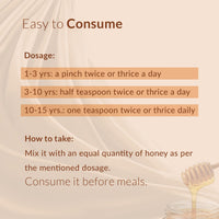 Babyorgano Sitopaladi Churna or Churan (1-15 Years) - Ayurvedic Classical Remedy for Cough Cold, Sore Throat & Digestive Wellness for Kids - 100gm