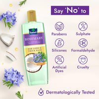Parachute Advansed Rosemary enriched Coconut Hair Oil 300ml & Parachute Advansed Deep Nourish Body Lotion 400ml, Pack of 2