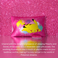 Squishmallows Bedding Silky Satin Standard Beauty Silky Satin King Size Pillowcase Cover 20x36 for Hair and Skin, (Officially Licensed Product) Squishmallows - Sleepy Mallow King (U.S. Standard)