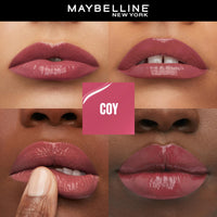 Maybelline New York SuperStay Vinyl Ink Liquid Lipstick - Coy, Instant Shine & Transfer Proof. SuperStay Vinyl Ink Liquid Lipstick Last Up To 16Hr, Enriched With Vitamin E & Aloe | 4.2ml