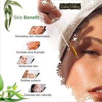 Indus Valley 100% Pure Natural & Organic, Undiluted Eucalyptus Essential Oil with Glass Dropper for Skin, Hair Care -15ml