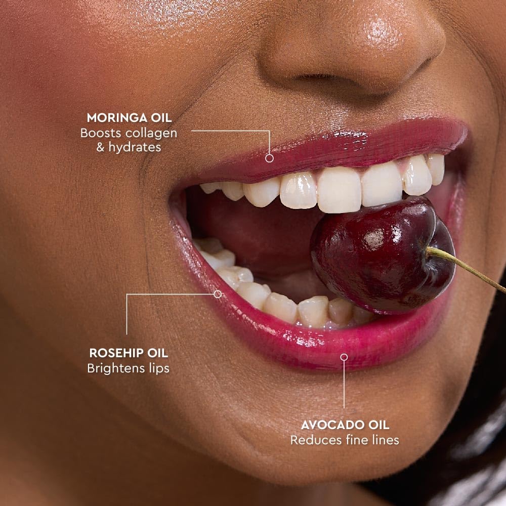 Kiro PH-Play Color Changing Lip & Cheek Oil - Raspberry Ripple, 5.5ml | Hydrating, Skin Brightening, Reduce Fine Lines | Non-Sticky, Non Greasy | Skin Care Infused with Moringa, Rosehip & Avocado Oils