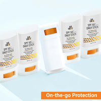 Sotrue SPF 50+ Daily Sunscreen Stick | Lightweight, Water Resistant | No White Cast | Broad Spectrum PA++++ | Non Sticky With Dewy Finish | Mess Free Sun Protection | Suitable for Face & Body 15g
