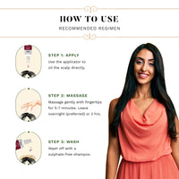 SESA Onion Hair Oil With Bhringraj & Ayurvedic Herbal Extracts | Now With Comb Applicator | Paraben Free & Sulphate Free | 200 Ml (Pack Of 1)