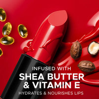 Hilary Rhoda Creamy Touch Lipstick | Infused with Olive Oil, Shea Butter & Vitamin E | Highly Pigmented & Creamy Texture | Long Lasting & Keeps Lips Moisturising - 4g (Pink Nude - Shade 02)