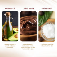 VLCC Cocoa Butter De-Tan Glow Body Lotion SPF 30 PA+++ - 400ml | Deeply Hydrating & Moisturizing Lotion | Helps fight tanning | Glowing Skin & Even Skin Tone | Avocado Oil, Shea Butter & Cocoa Butter