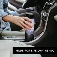 Simple Modern Insulated Thermos Travel Coffee Mug with Snap Flip Lid | Leakproof Reusable Stainless Steel Tumbler Cup | Gifts for Women Men Him Her | Kona Collection | 24oz | Midnight Black - Midnight Black