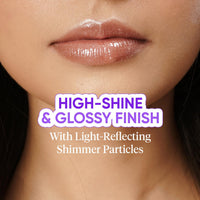 DOT & KEY Lip Balm Vitamin C + E Spf 50 Glitter Bomb|Mess Free Glitter Lip Balm |Glossy & Plumpy Moisturized Lips|Non Stop Glittery Shine |Controls Tan & Fades Lip Pigmentation | for Women | 12 Gm