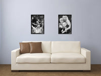 MCS Trendsetter 20x28 Poster Frame Black High-Gloss, Vertical & Horizontal Wall Hanging Large Picture Frame for Photos, Posters & Art Prints (1-Pack) 20 x 28 in Single