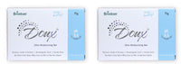 Brinton DOUX Daily Ultra Moisturizer Soap Bar with pH 5.5, 75g x pack of 2