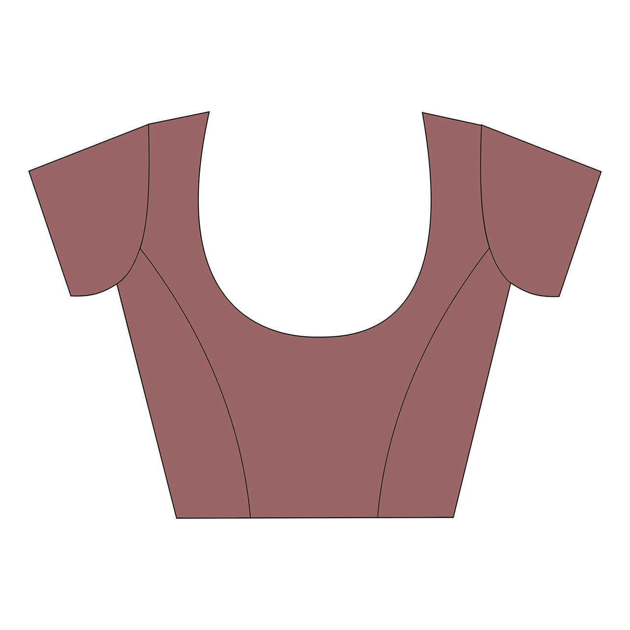 Vimla Women's  Multicolor Crepe Silk Uniform Saree with Blouse