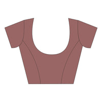 Vimla Women's  Multicolor Crepe Silk Uniform Saree with Blouse