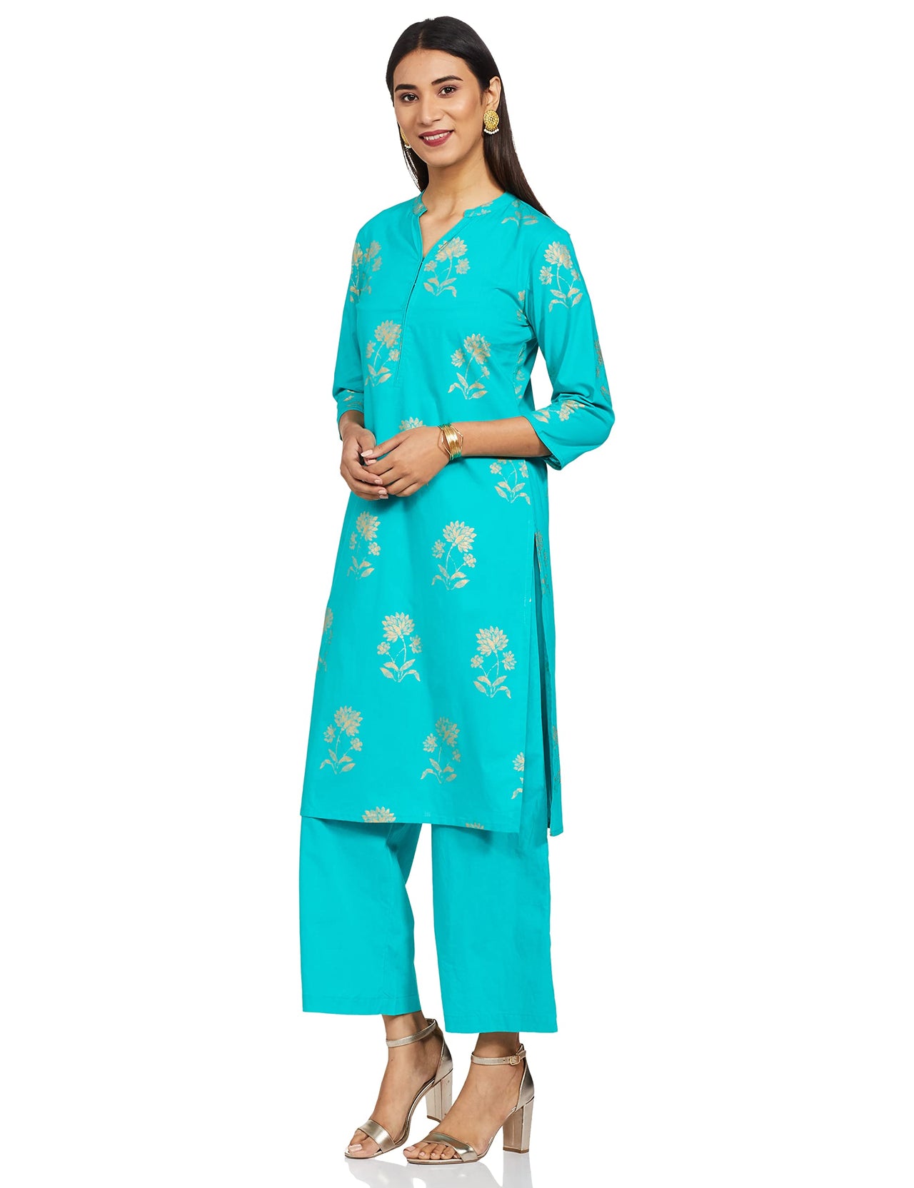 Amazon Brand - Tavasya Women's  Cotton Salwar Suit