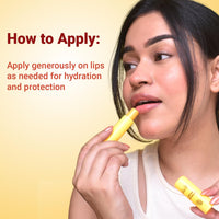 Iba Ubtan Lip Balm SPF 50 for Women | Repairs Damaged Lip | Non-Sticky | Lightweight | Pigmentation & Sun Damage Sun Protector UVA & UVB | 4.5g