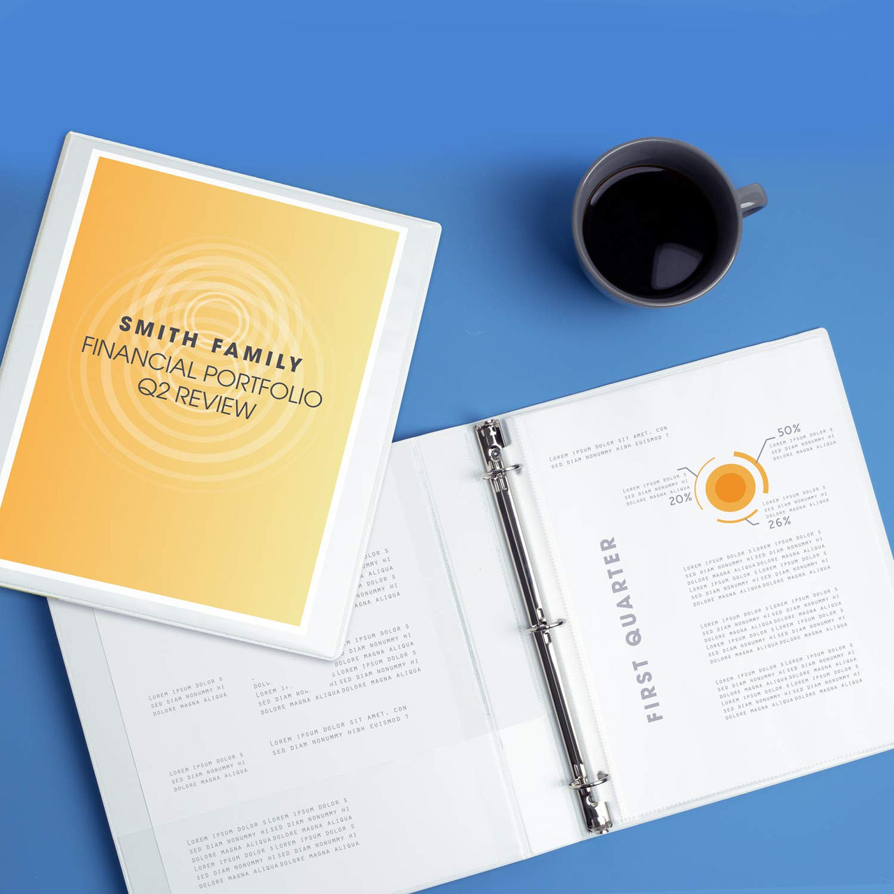 Avery Economy View 3 Ring Binder, 1" Round Rings, 1 White Binder (05711) 1.0" 1 Pack