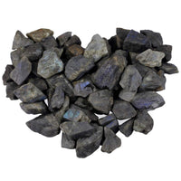 mookaitedecor 1 lb Bulk Natural Labradorite Raw Crystals Rough Stones for Tumbling,Cabbing,Polishing,Wire Wrapping,Wicca & Reiki Crystal Healing Labradorite(1