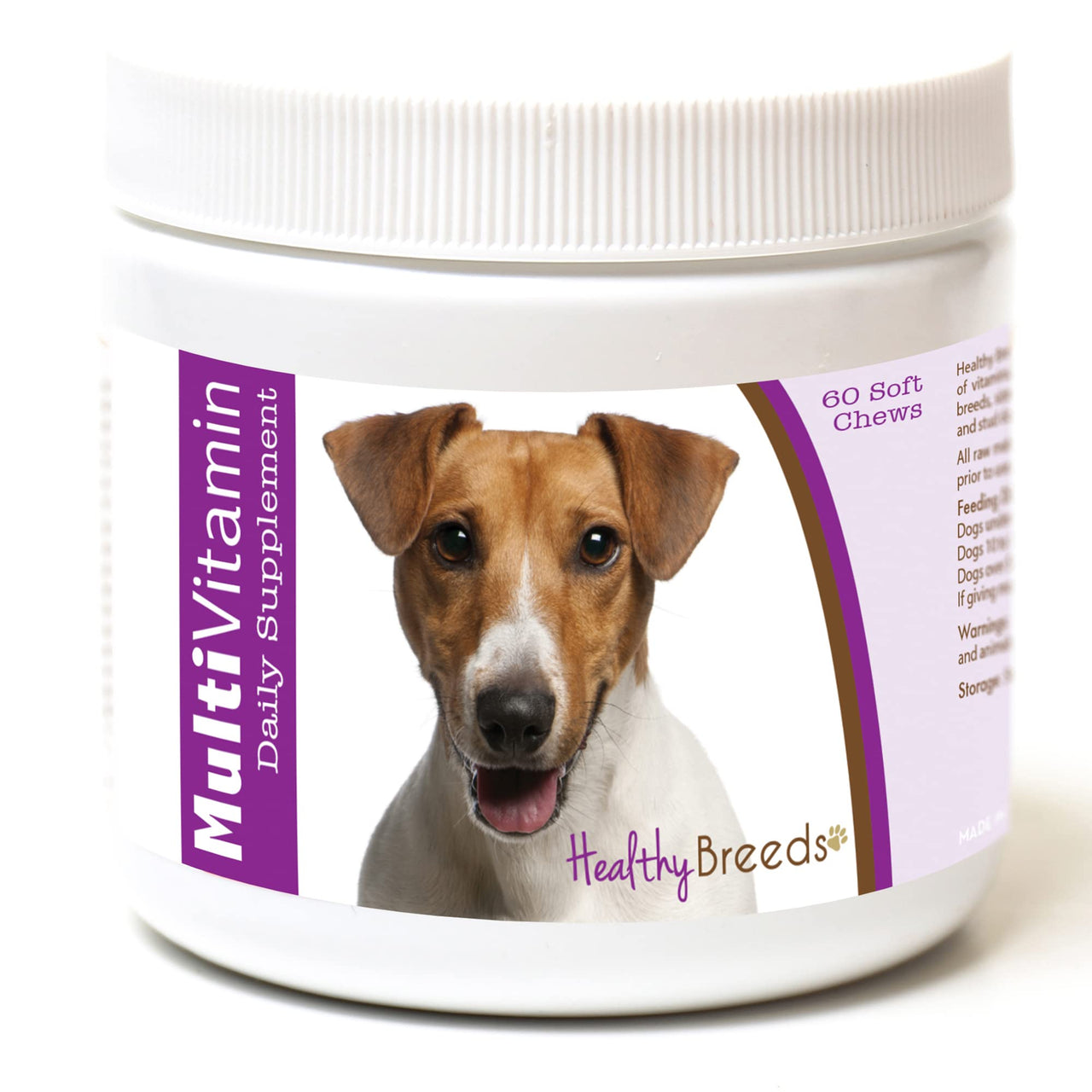 Healthy Breeds Jack Russell Terrier Multi-Vitamin Soft Chews 60 Count 60 Ct